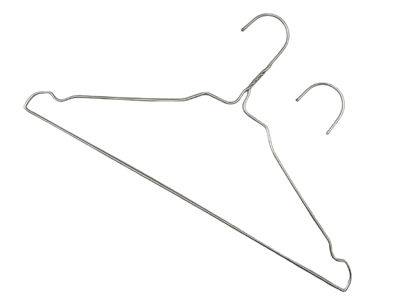 Metallkleiderbügel verzinkt