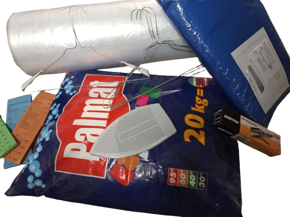 Betriebsmaterial & Zubehör für Textilreinigungen, Wäschereien, Schneidereien